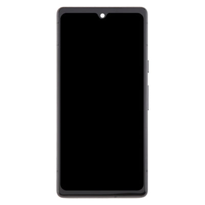 For Google Pixel 7A G82U8 OLED LCD Screen Digitizer Full Assembly with Frame (Black)