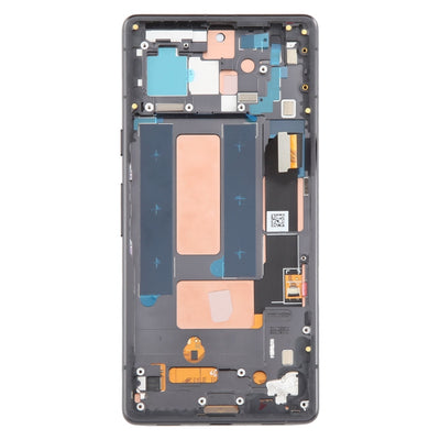 For Google Pixel 7A G82U8 OLED LCD Screen Digitizer Full Assembly with Frame (Black)