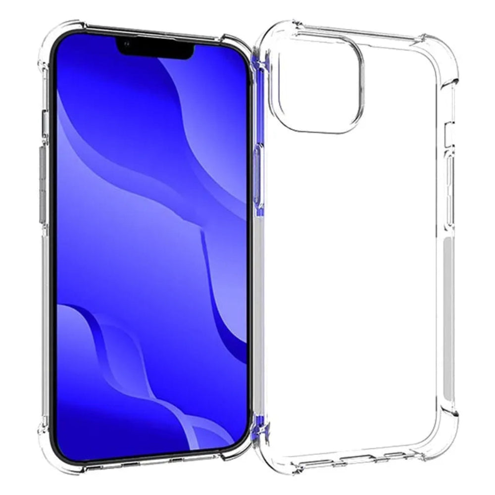 For Iphone 14/11/12/13/7/8/XR/X/XS Pro Max Clear Shockproof Case With Bumper
