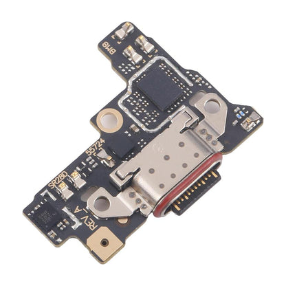 Motorola Edge 40 Pro charging port board, angled view